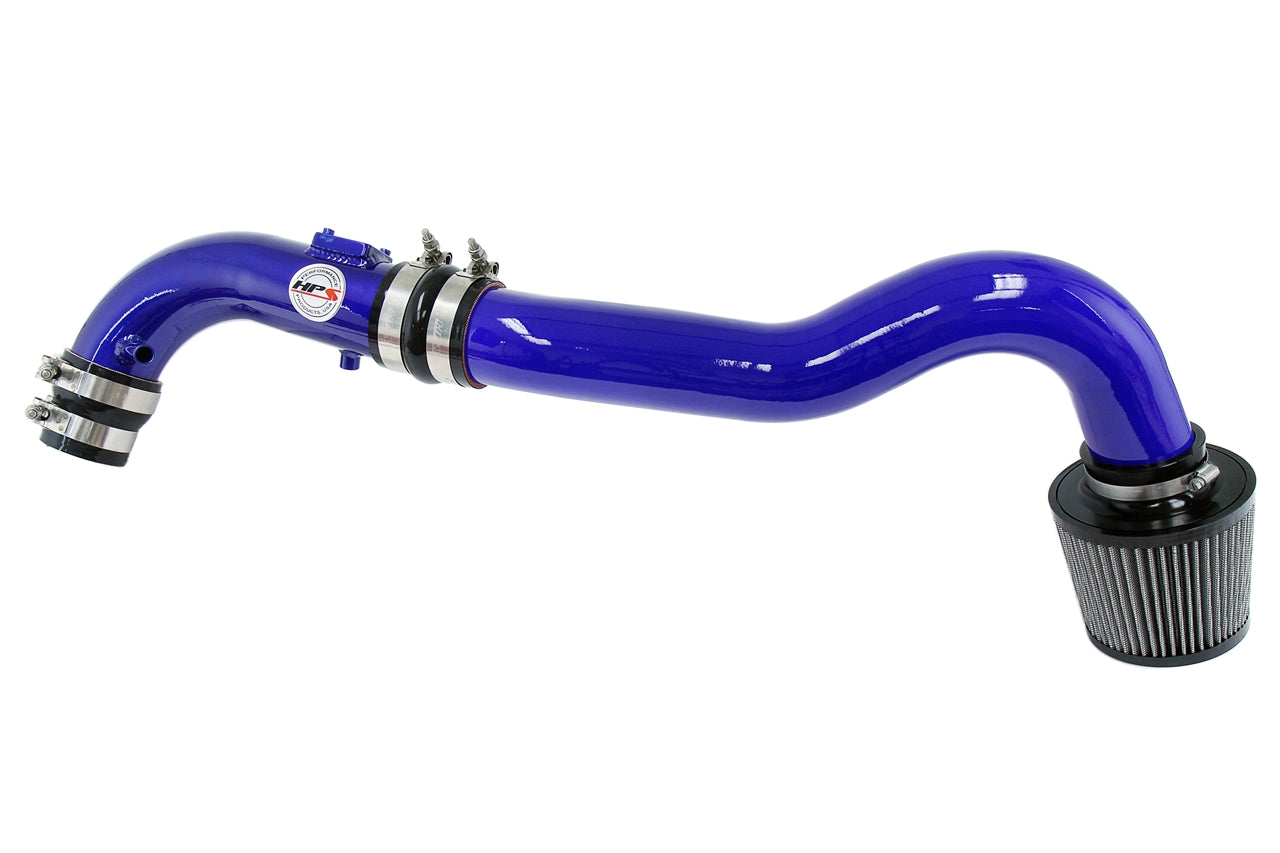 HPS Performance Cold Air Intake Kit 837-501BL Blue - 837-501BL