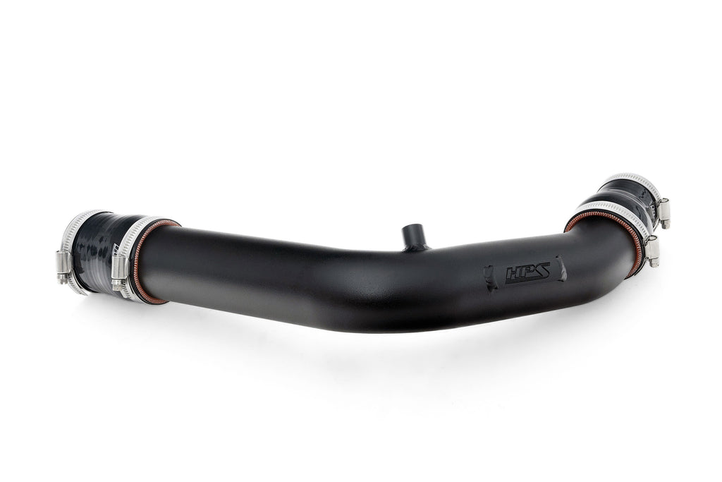 HPS Performance Lower Hot Side and Cold Side Charge Pipe Kit 17-152WB Black - 17-152WB