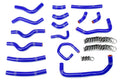 HPS Performance Hps Silicone Heater Coolant Hose Kit 57 1913 Blue Blue - 57-1913-BLUE