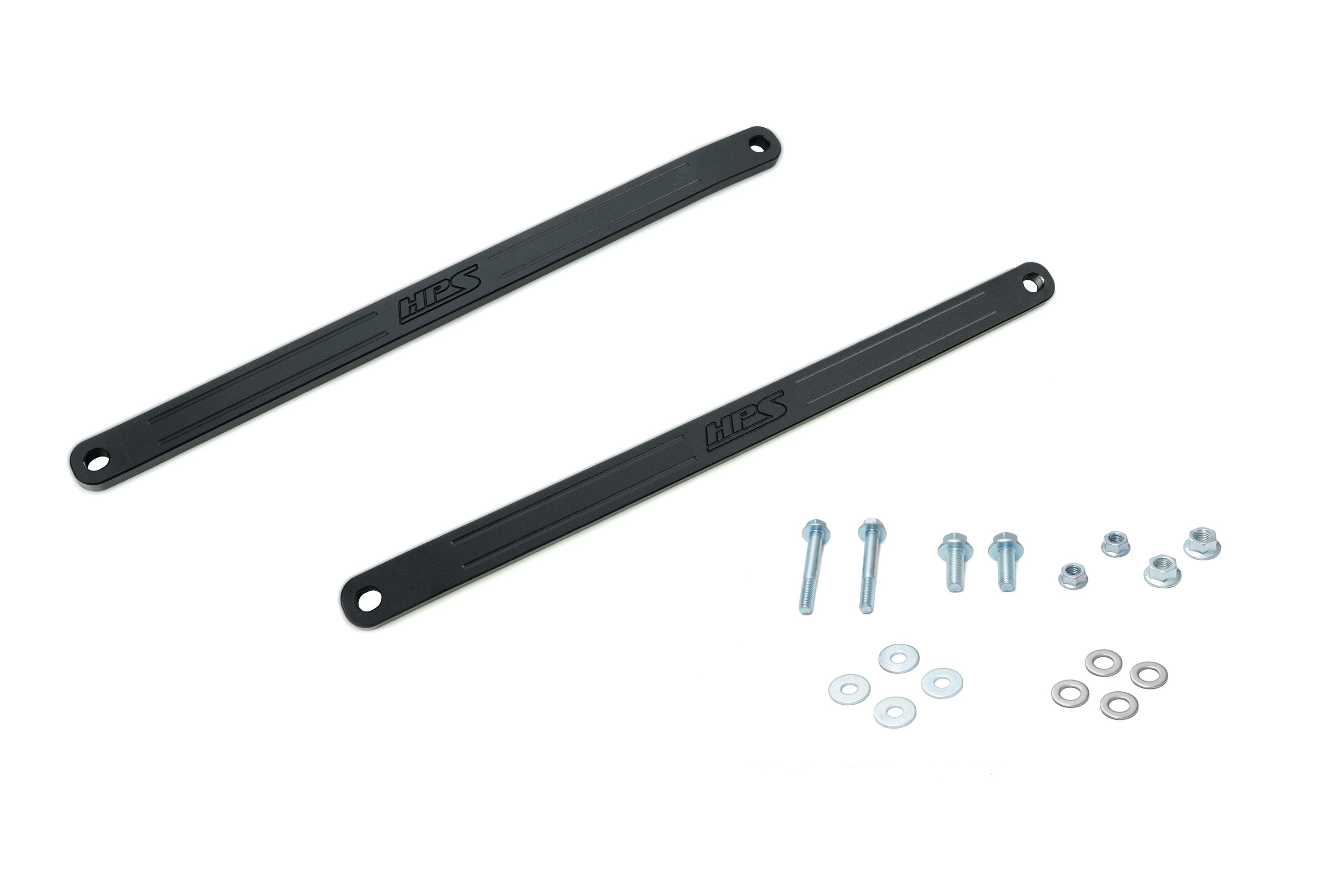 HPS Performance Front Strut Bar 42-115WB Black - 42-115WB