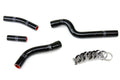 HPS Performance Hps Silicone Radiator Coolant Hose Kit 57 1261 Blk Black - 57-1261-BLK