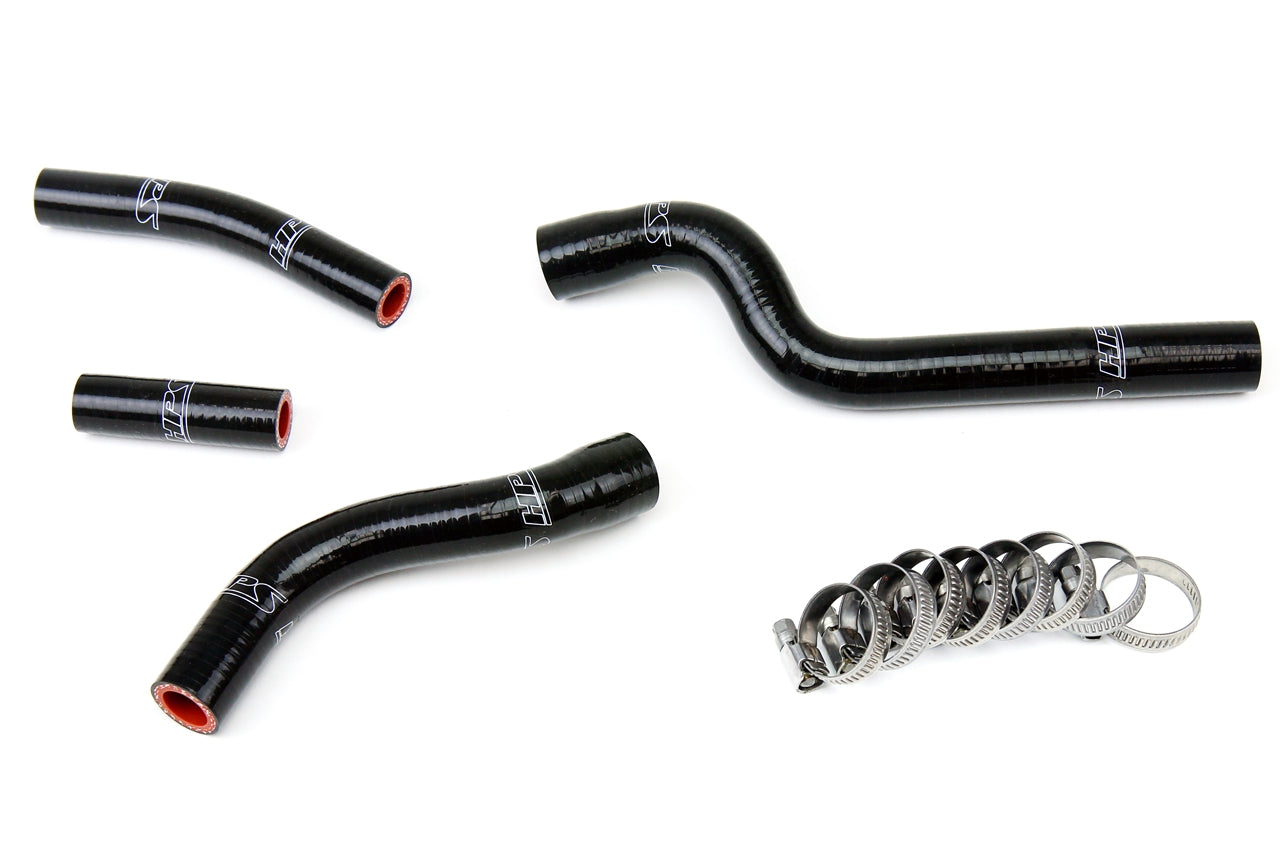 HPS Performance Hps Silicone Radiator Coolant Hose Kit 57 1261 Blk Black - 57-1261-BLK
