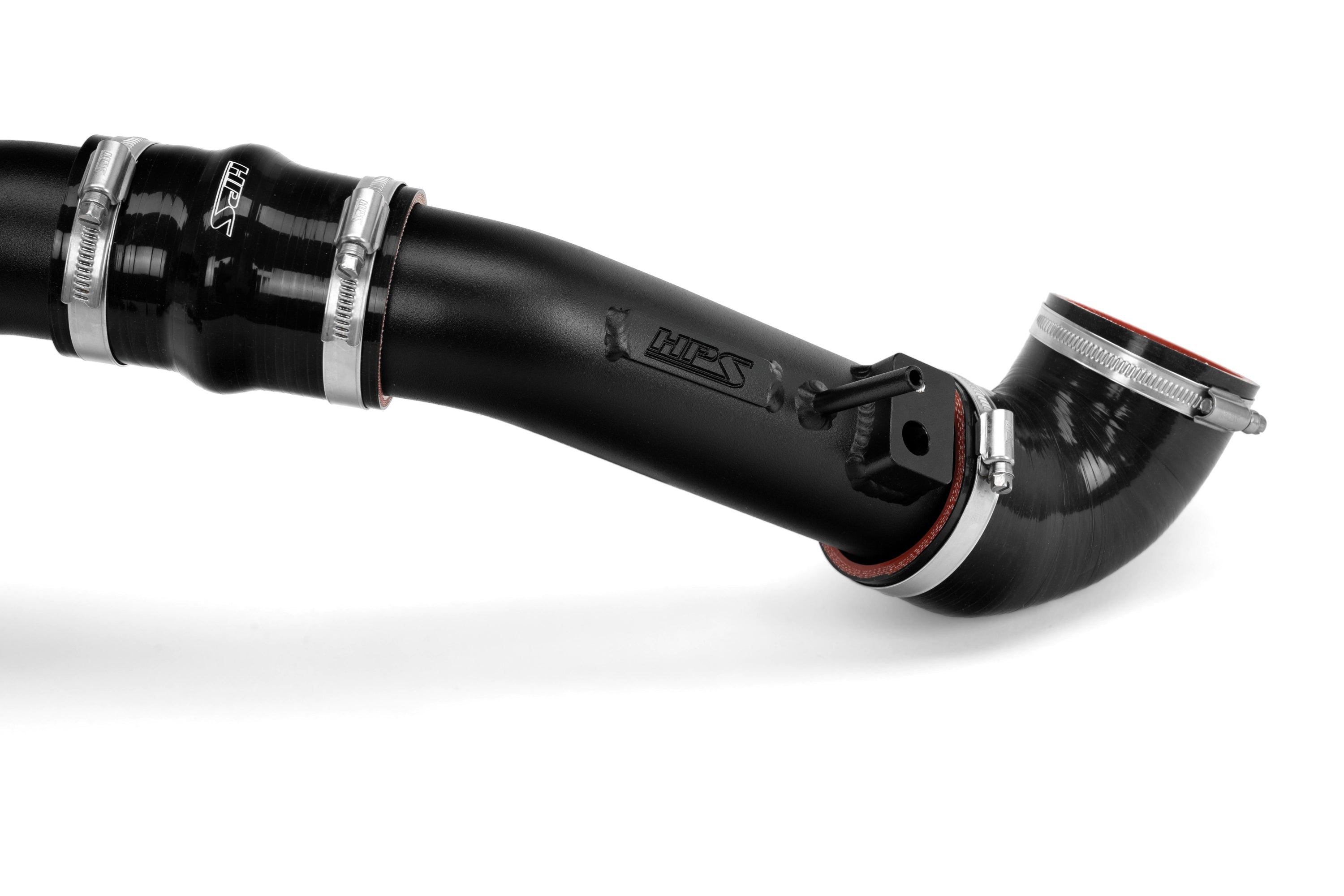 HPS Performance Hot and Cold Side Charge Pipe Kit 17-156WB Black - 17-156WB
