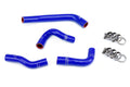 HPS Performance Hps Silicone Radiator Coolant Hose Kit 57 1825 Blue Blue - 57-1825-BLUE