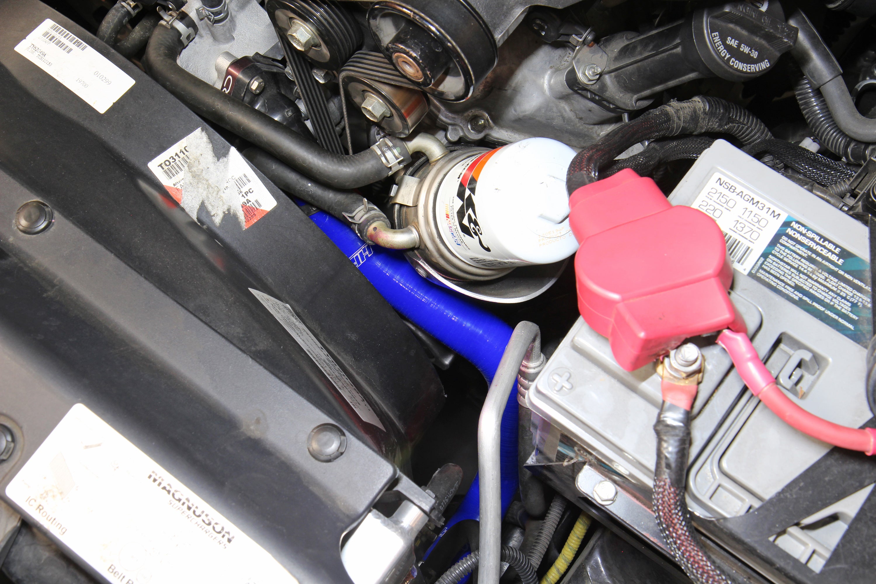 HPS Performance Hps Silicone Radiator Coolant Hose Kit 57 2047 Red Red - 57-2047-RED