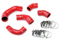 HPS Performance Hps Silicone Intercooler Hose Kit 57 1227 Red Red - 57-1227-RED