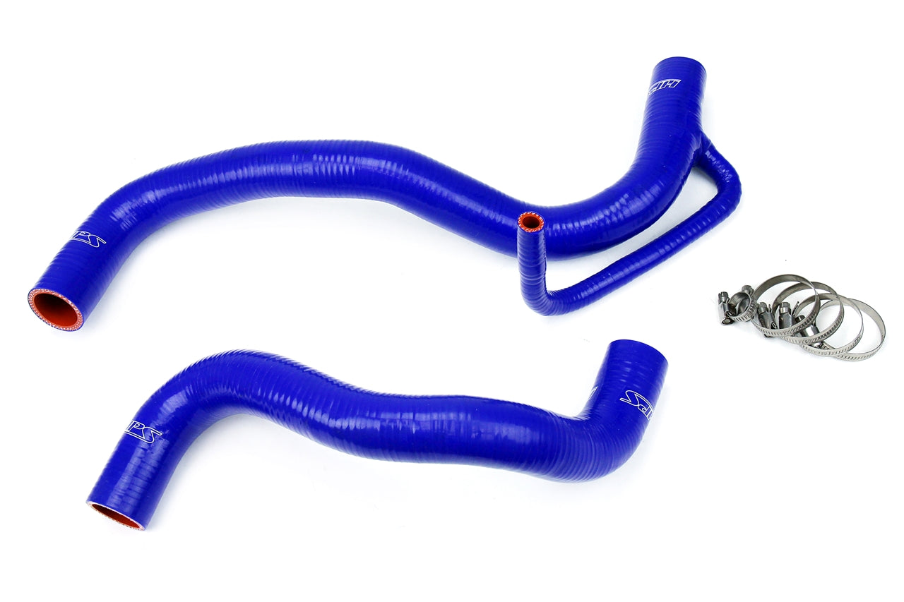 HPS Performance Hps Silicone Radiator Coolant Hose Kit 57 1060 Blue Blue - 57-1060-BLUE