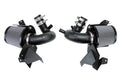 HPS Performance Air Intake Kit With Heat Shield 827-672WB Black - 827-672WB