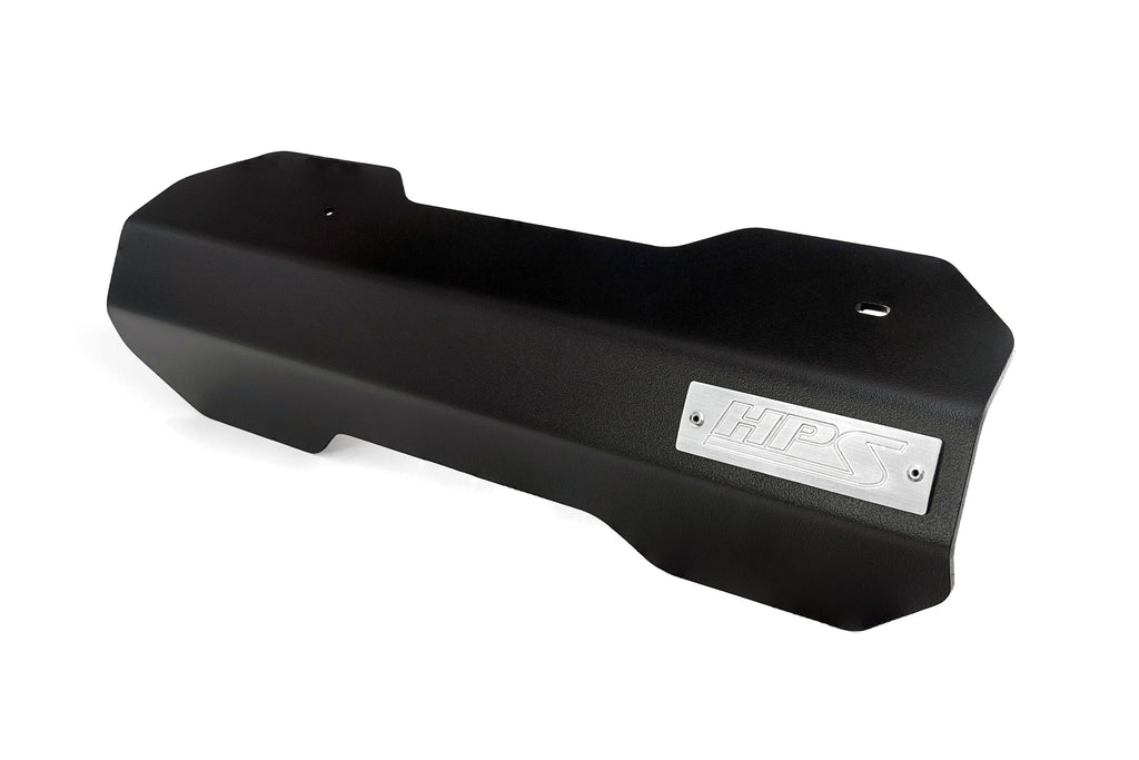 HPS Performance Hps Aluminum Belt Cover 71 101 Wb, Black - 71-101WB