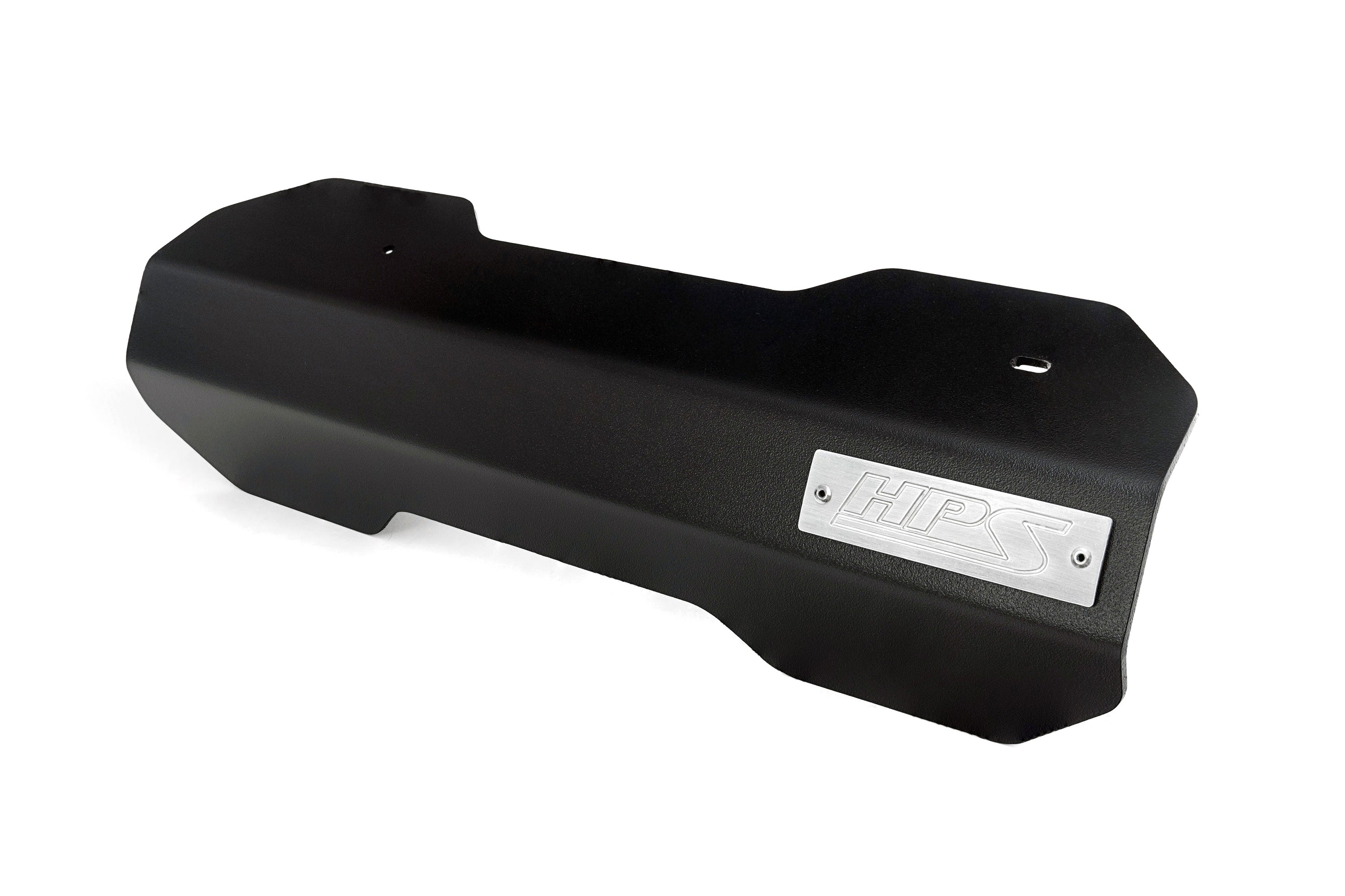 HPS Performance Hps Aluminum Belt Cover 71 101 Wb, Black - 71-101WB