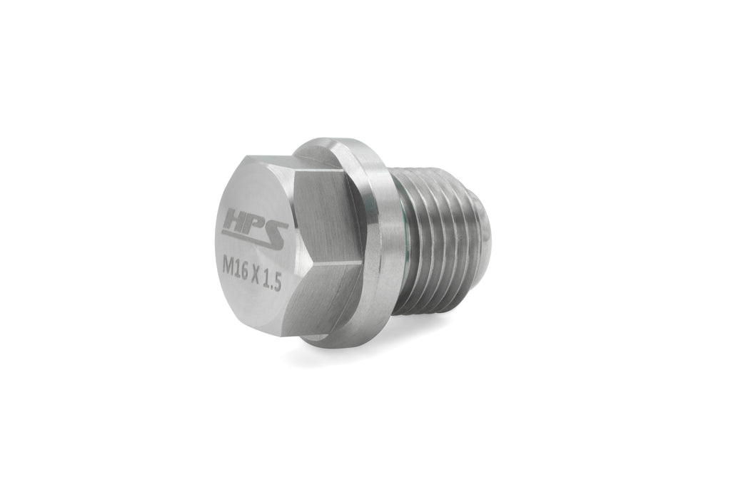 HPS Performance Hps Stainless Steel Magnetic Oil Drain Plug Kit Mdpk 100 - MDPK-100