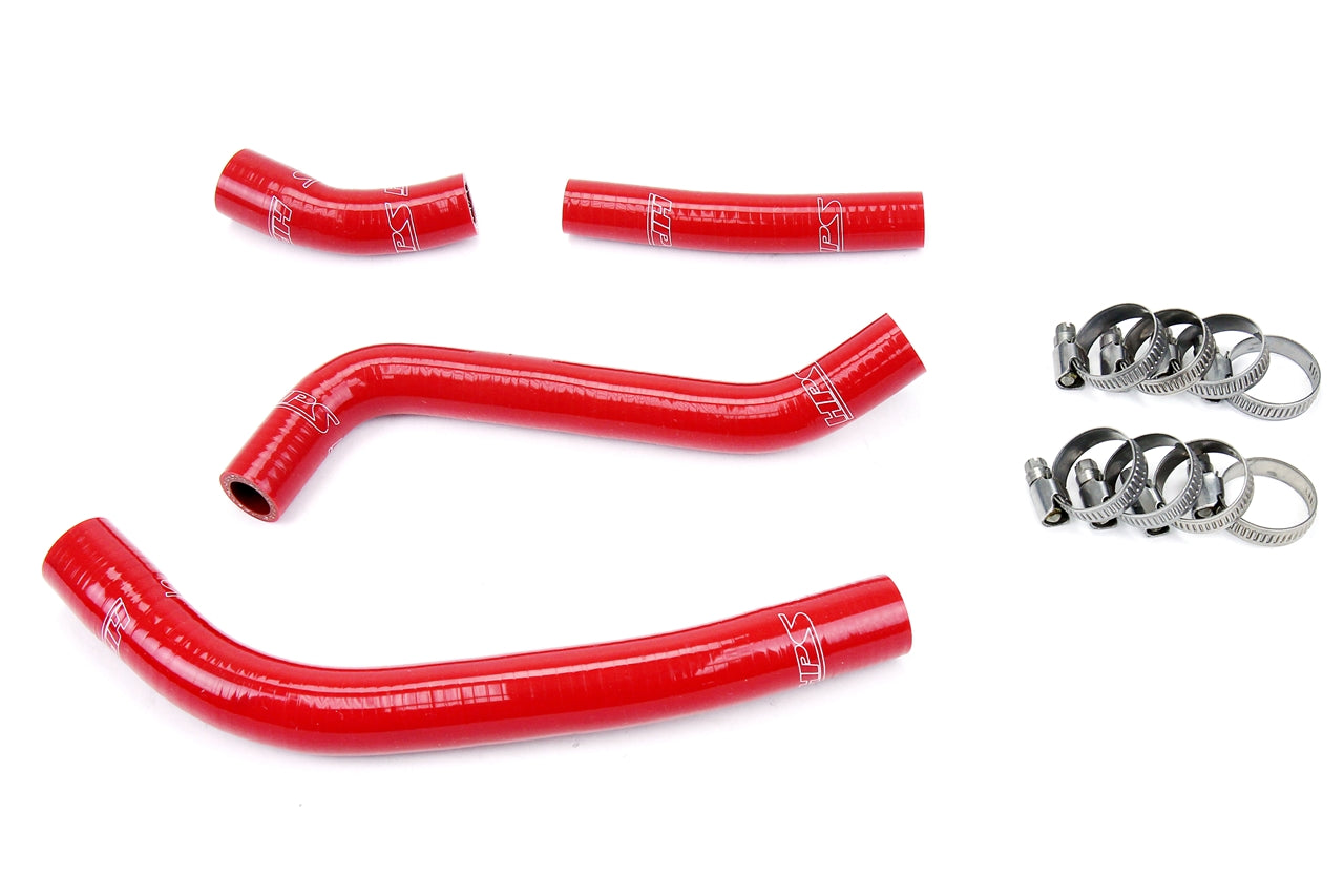 HPS Performance Hps Silicone Radiator Coolant Hose Kit 57 1263 Red Red - 57-1263-RED