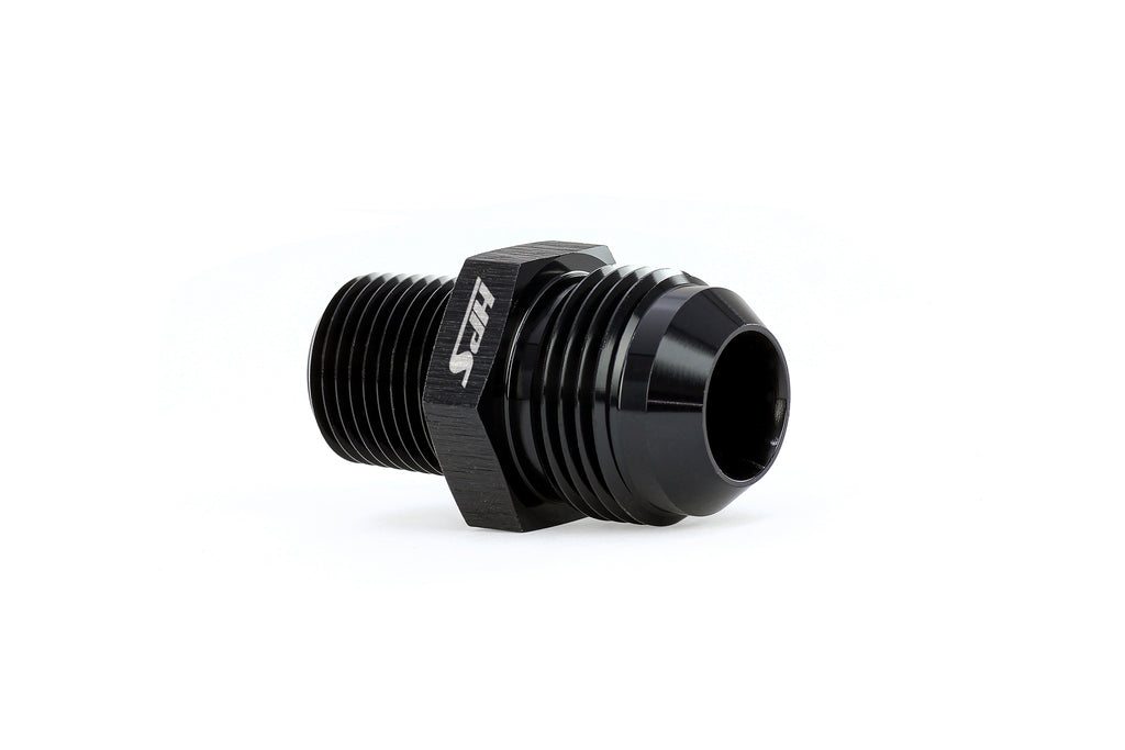 HPS Performance AN Flare -3 to 1/4 NPT Straight Adapter AN816128