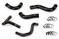HPS Performance Hps Silicone Radiator And Heater Coolant Hose Kit 57 1411 Blk Black - 57-1411-BLK