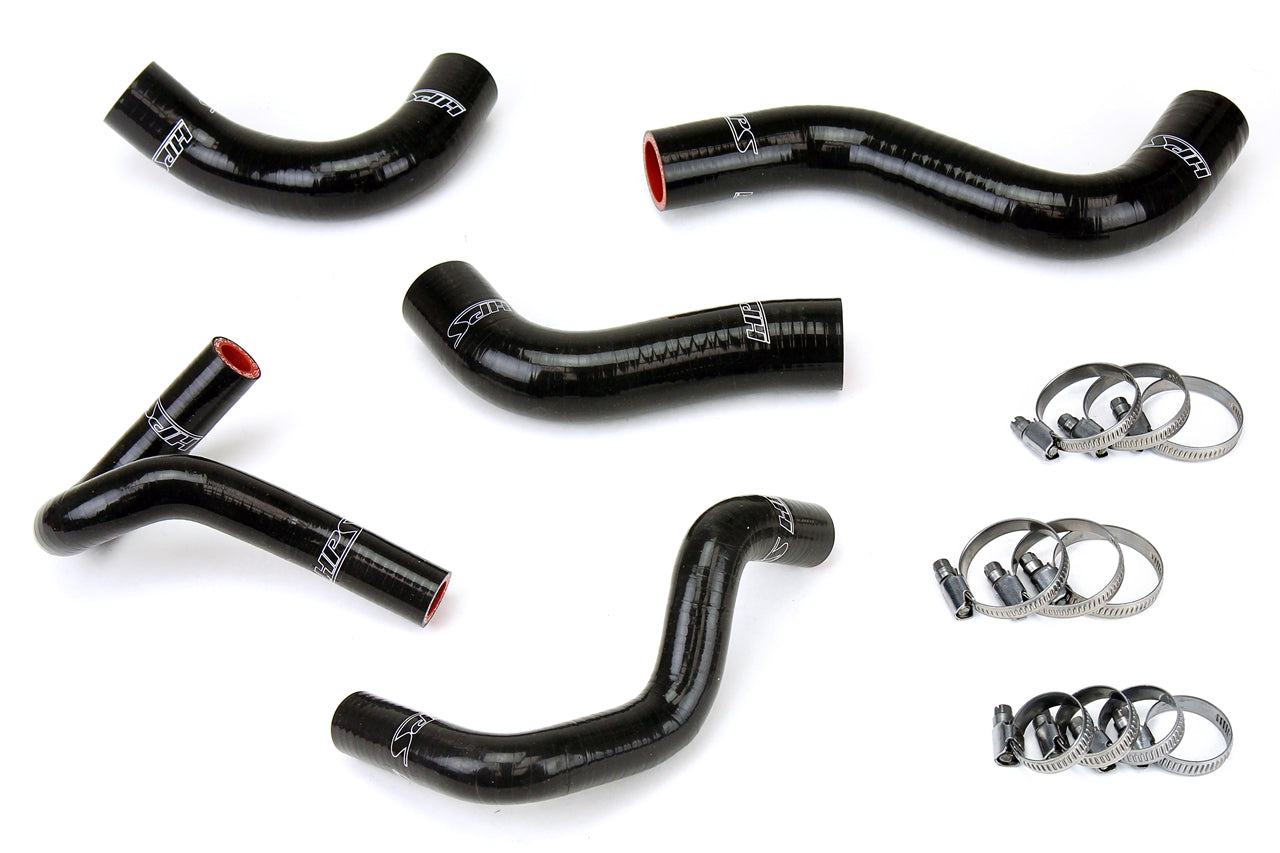 HPS Performance Hps Silicone Radiator And Heater Coolant Hose Kit 57 1411 Blk Black - 57-1411-BLK