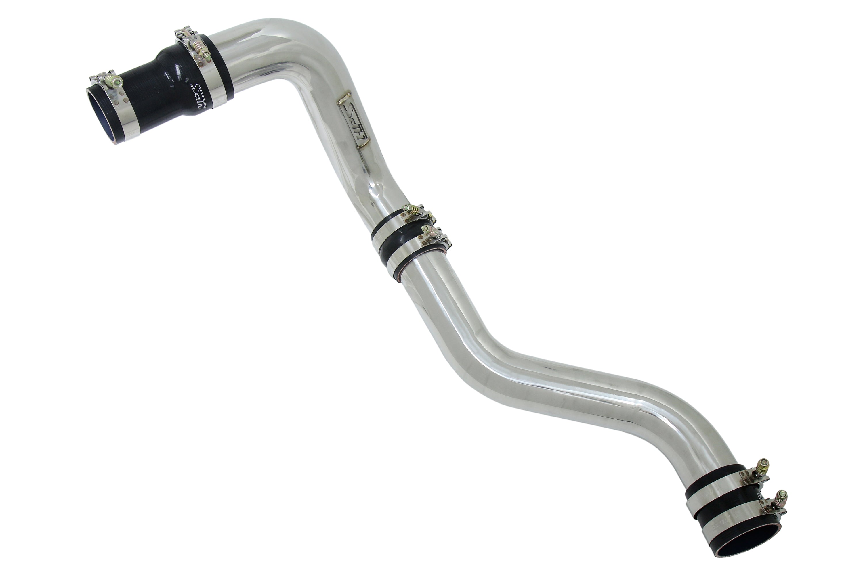 HPS Performance Hot Side Charge Pipe Kit 17-149P Polished - 17-149P