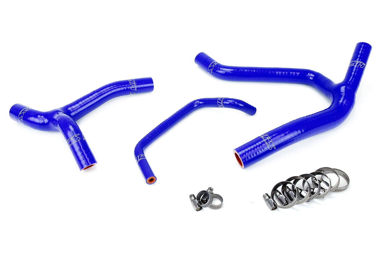 HPS Performance Hps Silicone Radiator Coolant Hose Kit 57 1244 Blue Blue - 57-1244-BLUE