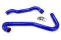 HPS Performance Hps Silicone Radiator Coolant Hose Kit 57 1453 Blue Blue - 57-1453-BLUE