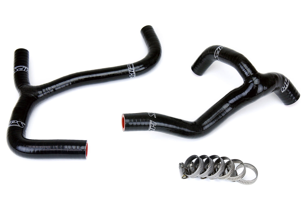 HPS Performance Hps Silicone Radiator Coolant Hose Kit 57 1238 Blk Black - 57-1238-BLK
