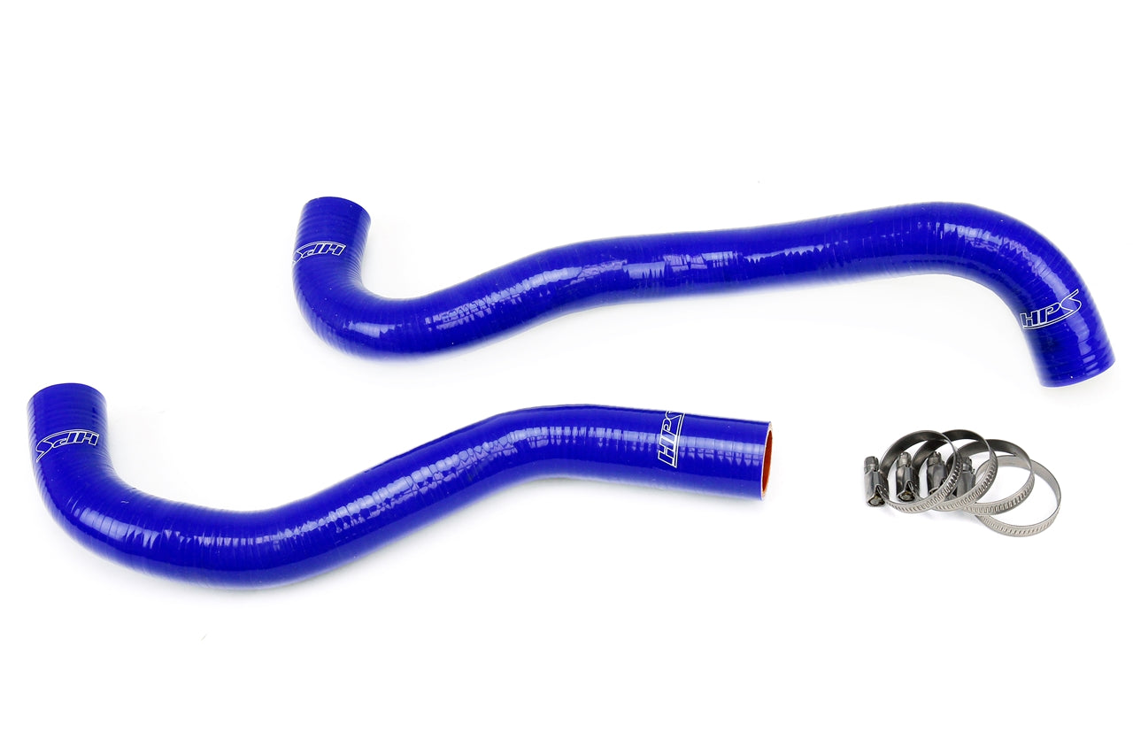 HPS Performance Hps Silicone Radiator Coolant Hose Kit 57 1199 Blue Blue - 57-1199-BLUE