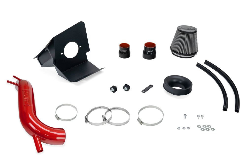 HPS Performance Air Intake Kit With Heat Shield 827-713R Red - 827-713R