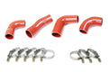 HPS Performance Hps Silicone Transmission Oil Cooler Coolant Hose Kit 57 1722 Orange - 57-1722