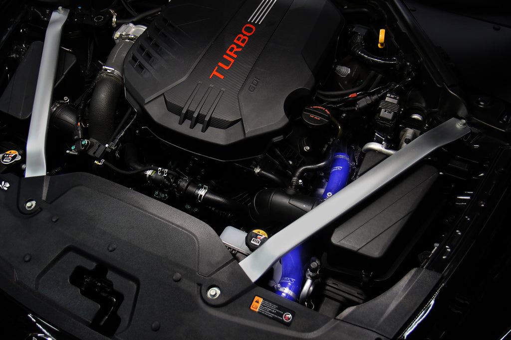 HPS Performance Hps Silicone Radiator Coolant Hose Kit 57 1964 Blk Black - 57-1964-BLK