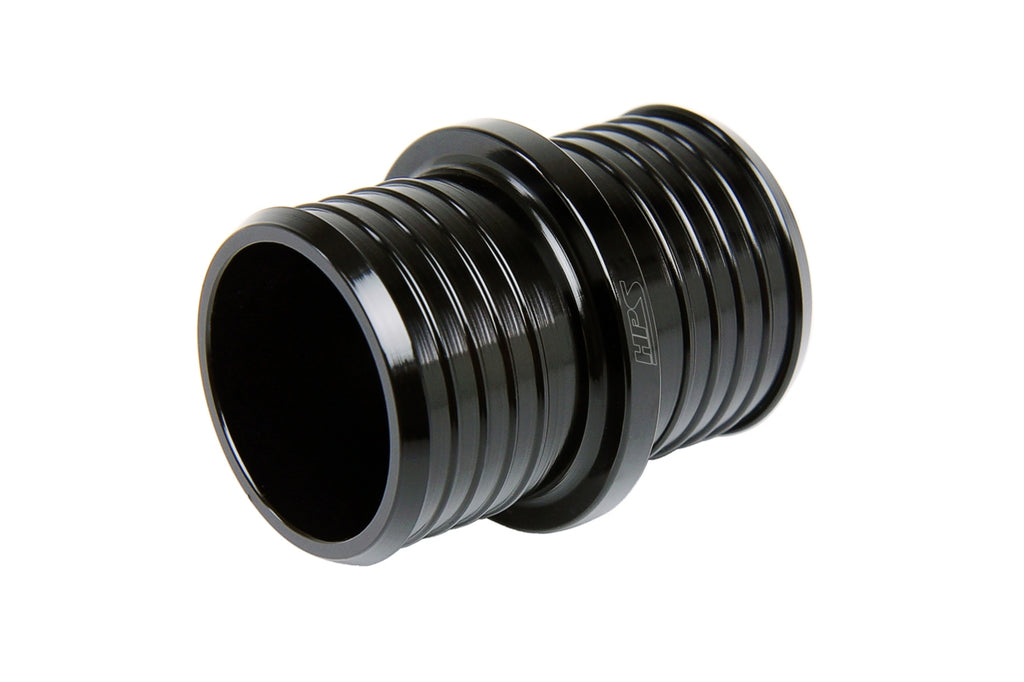 HPS Performance Hps Billet Aluminum Hose Union 1 1/2" Od Ahu 150 Blk Black - AHU-150-BLK