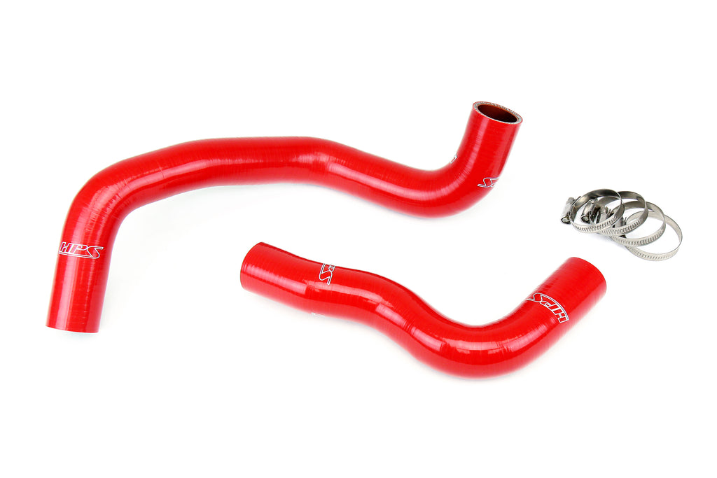 HPS Performance Hps Silicone Radiator Coolant Hose Kit 57 1833 Red Red - 57-1833-RED