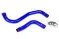 HPS Performance Hps Silicone Radiator Coolant Hose Kit 57 1302 Blue Blue - 57-1302-BLUE