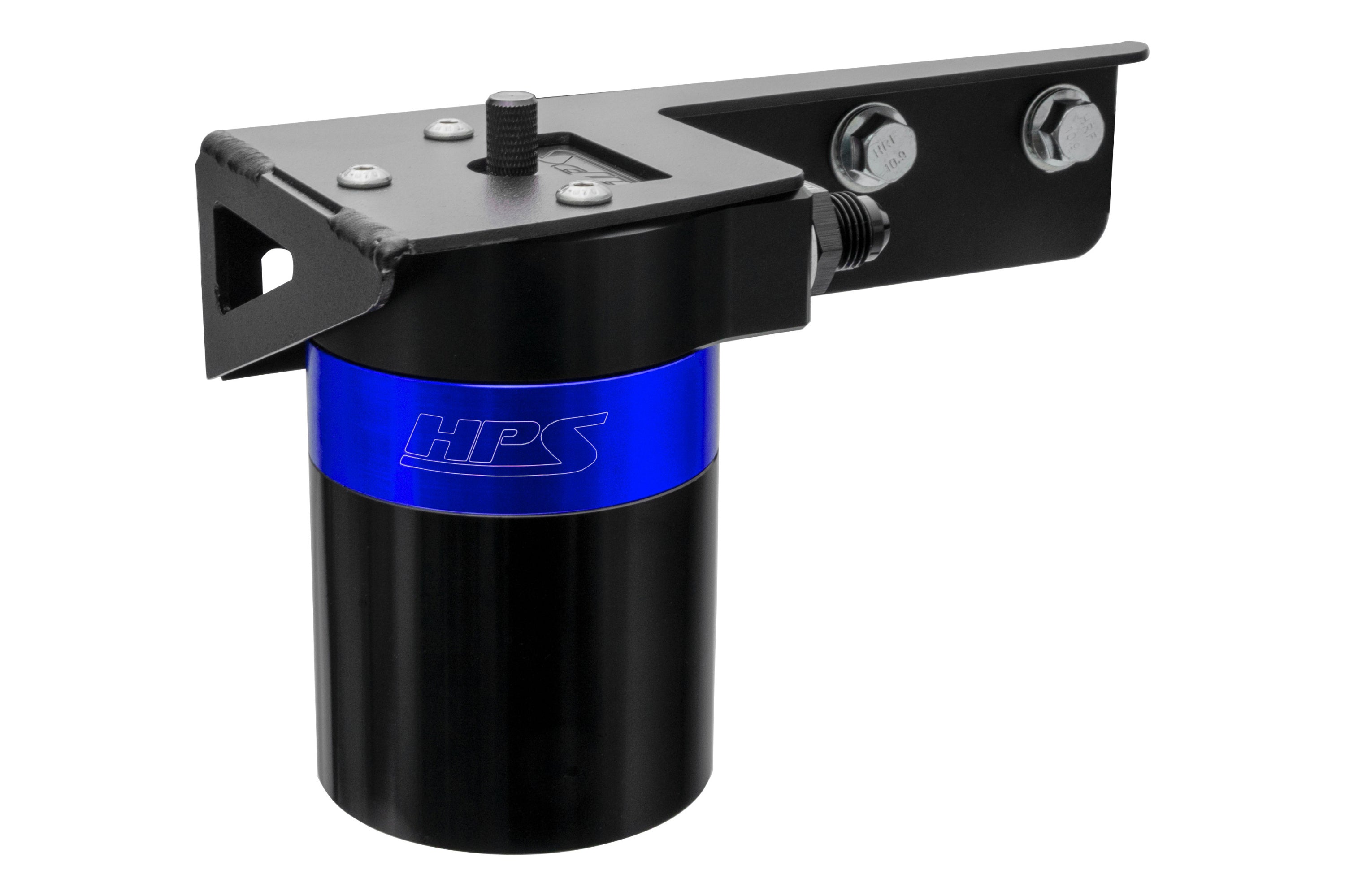 HPS Performance Oil Catch Can Kit 860-018BL, Blue - 860-018BL
