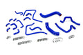 HPS Performance Hps Silicone Radiator, Heater, And Ancillary Coolant Hose Kit 57 2304 Blue Blue - 57-2304-BLUE