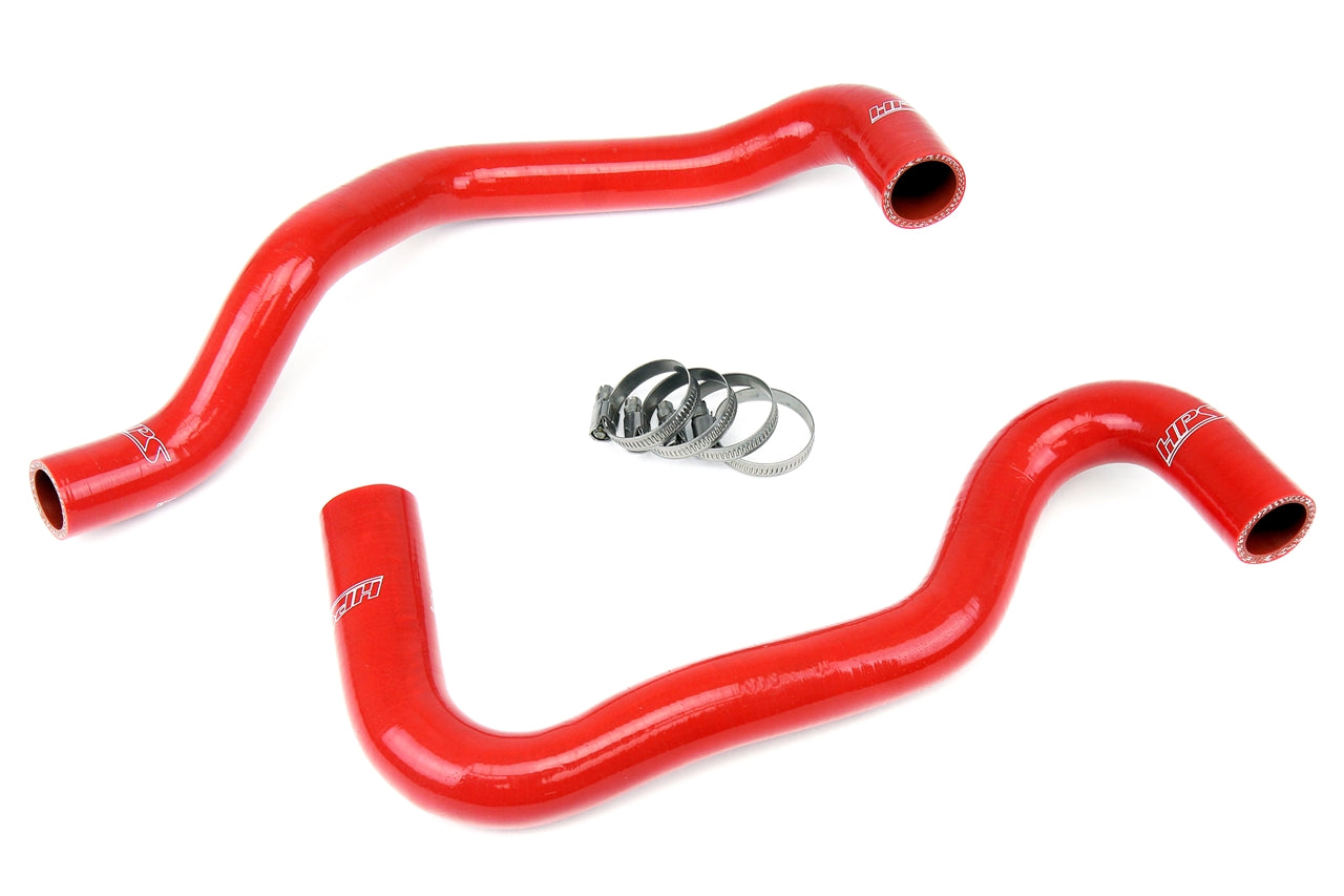 HPS Performance Hps Silicone Radiator Coolant Hose Kit 57 1281 Red Red - 57-1281-RED