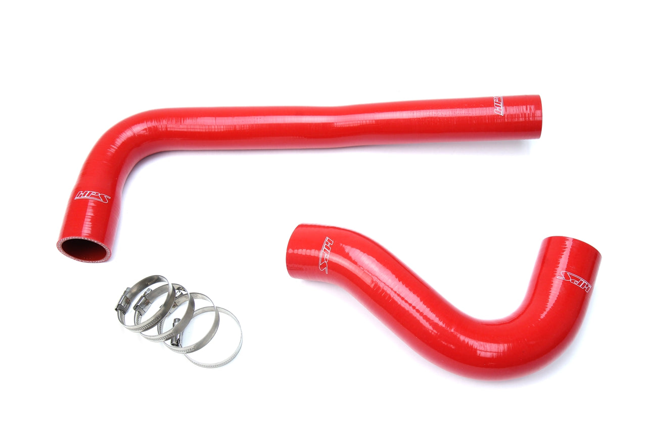 HPS Performance Hps Silicone Radiator Coolant Hose Kit 57 1322 Red Red - 57-1322-RED