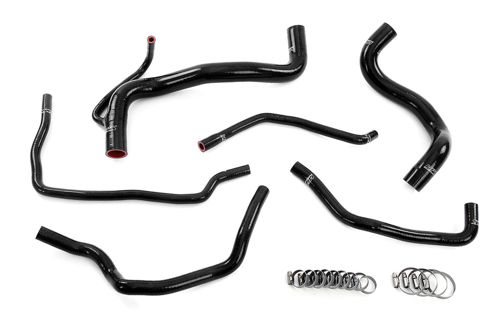 HPS Performance Hps Silicone Radiator, Heater, And Expansion Tank Coolant Hose Kit 57 2149 Blk Black - 57-2149-BLK
