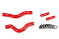 HPS Performance Hps Silicone Radiator Coolant Hose Kit 57 1257 Red Red - 57-1257-RED