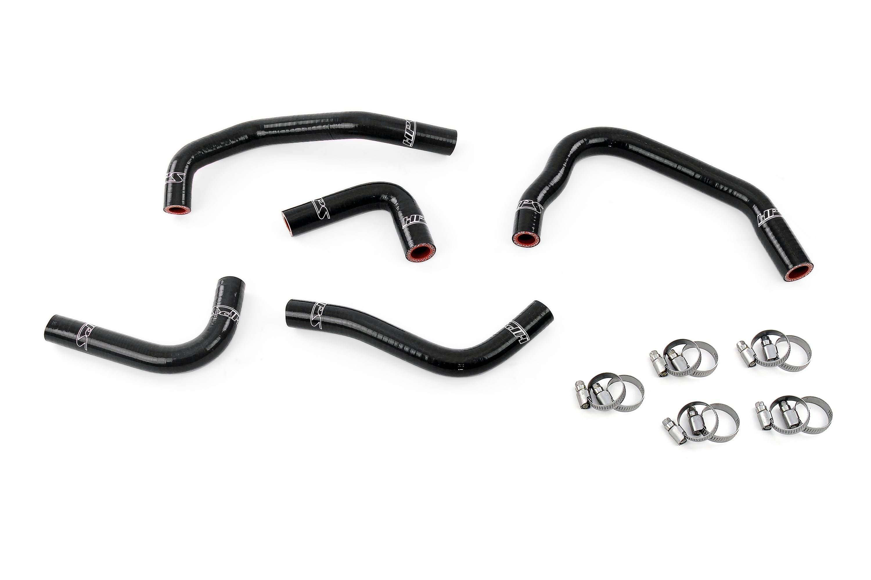HPS Performance Hps Silicone Heater Coolant Hose Kit 57 1285 H Blk Black - 57-1285H-BLK
