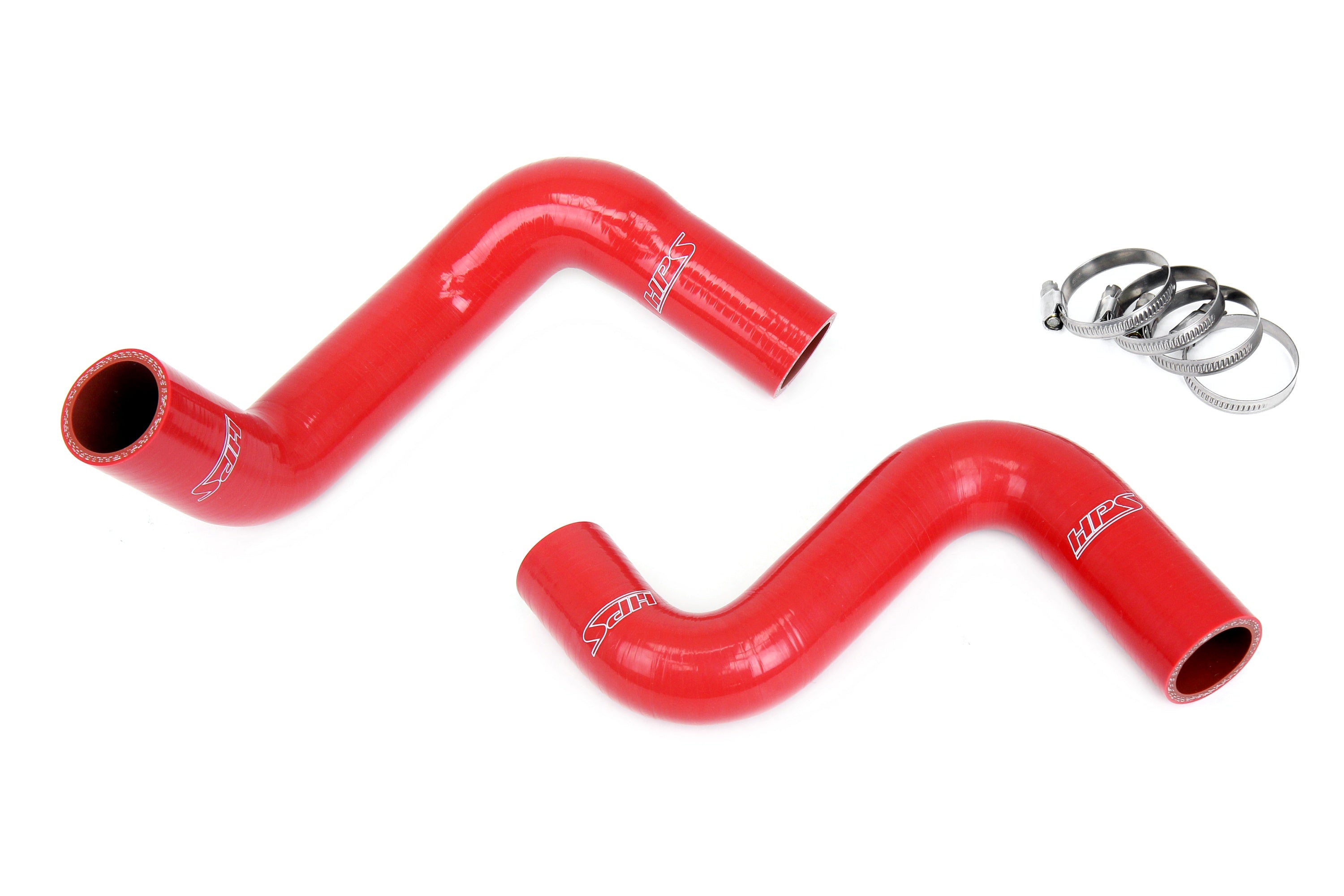 HPS Performance Hps Silicone Radiator Coolant Hose Kit 57 2057 Red Red - 57-2057-RED