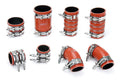 HPS Performance Hps Silicone Intercooler Boot Kit 57 1706 Orange - 57-1706