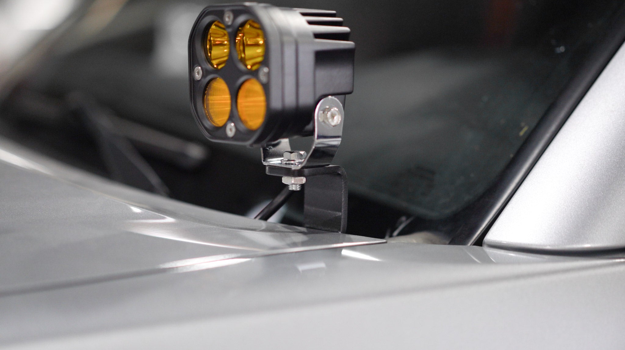 HPS Performance Steel Ditch Light Bracket Kit DTC-101