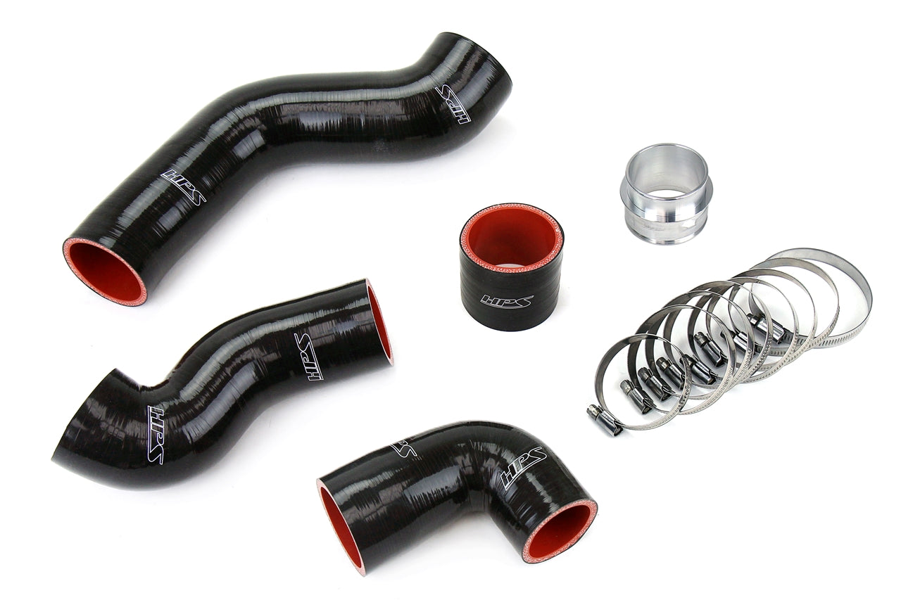 HPS Performance Hps Silicone Intercooler Hose Kit 57 1845 Blk Black - 57-1845-BLK