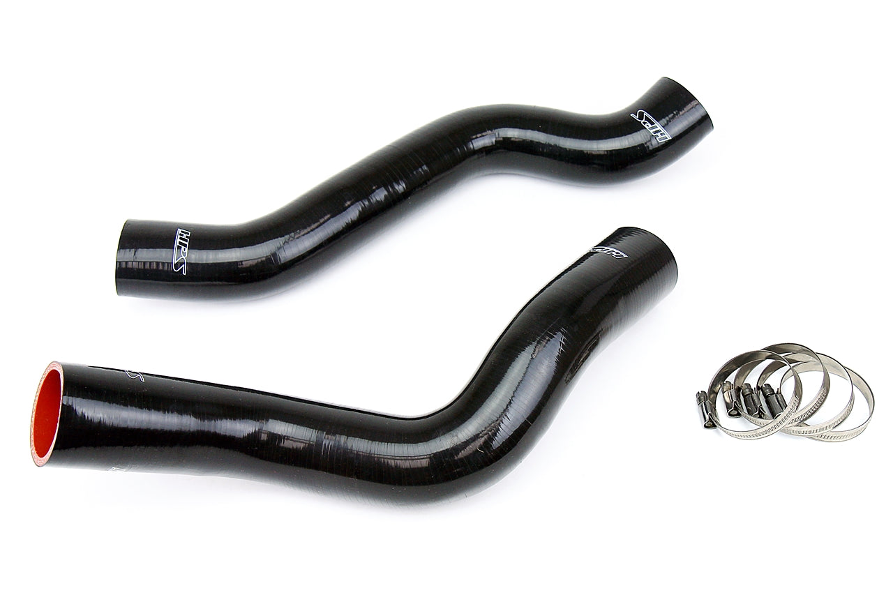 HPS Performance Hps Silicone Radiator Coolant Hose Kit 57 1318 Blk Black - 57-1318-BLK