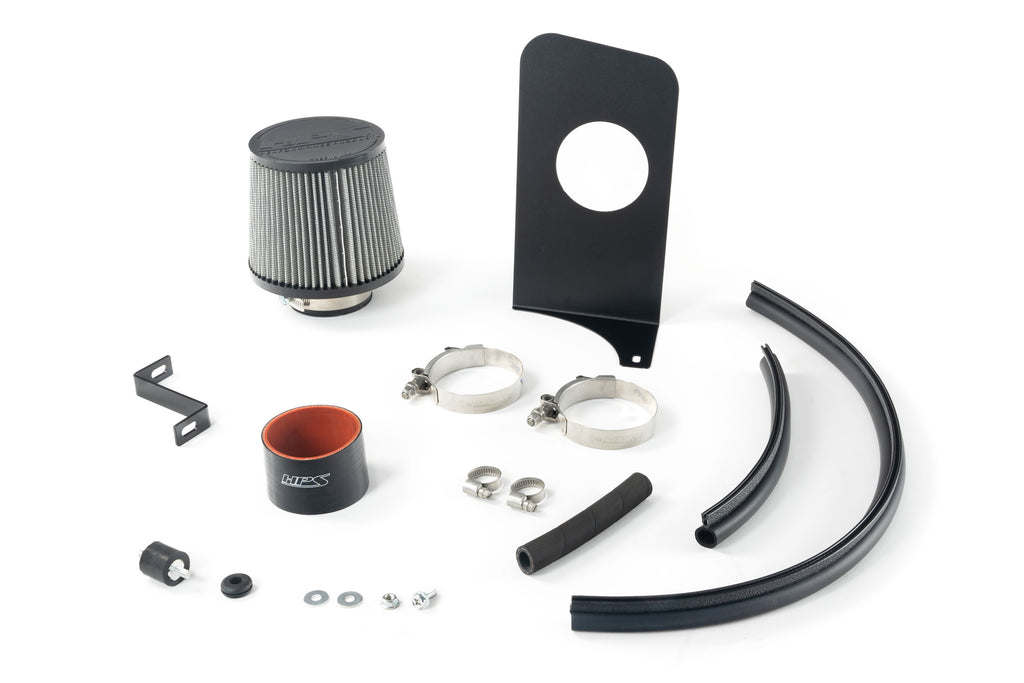 HPS Performance Air Intake Kit With Heat Shield 827-737P Polished - 827-737P