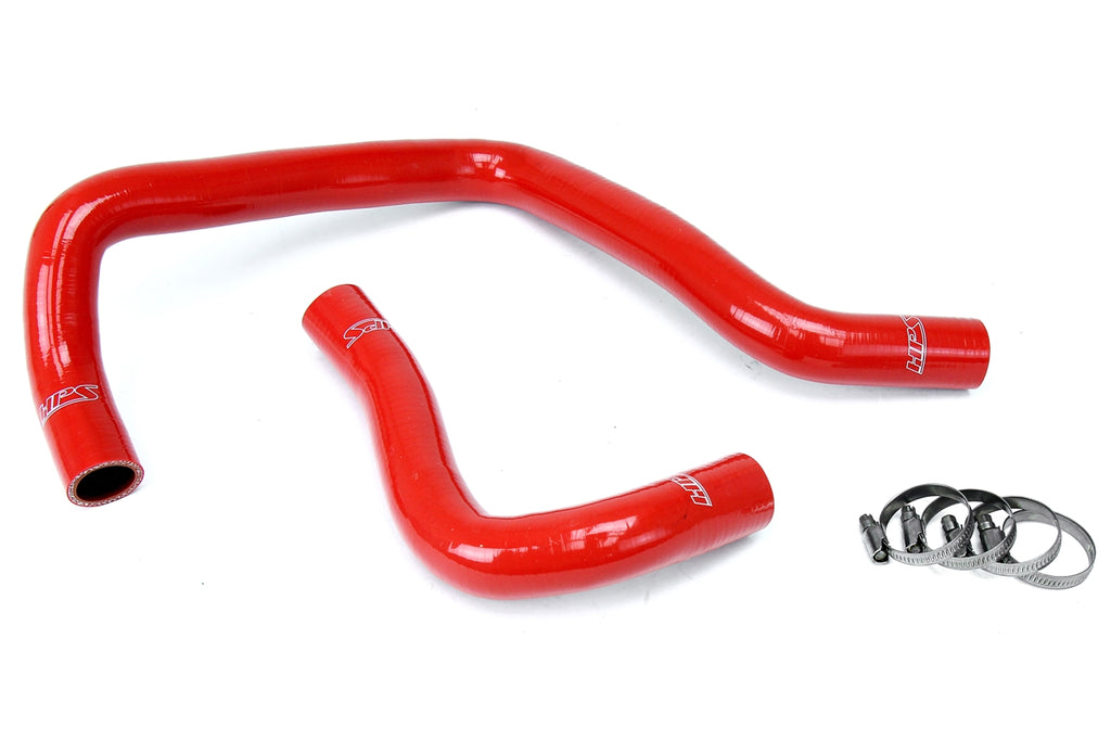 HPS Performance Hps Silicone Radiator Coolant Hose Kit 57 1003 Red Red - 57-1003-RED
