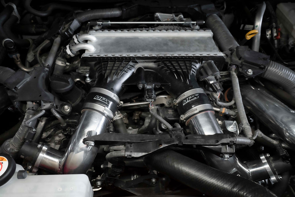 HPS Performance Hot Side Charge Pipe Kit 17-148P Polished - 17-148P