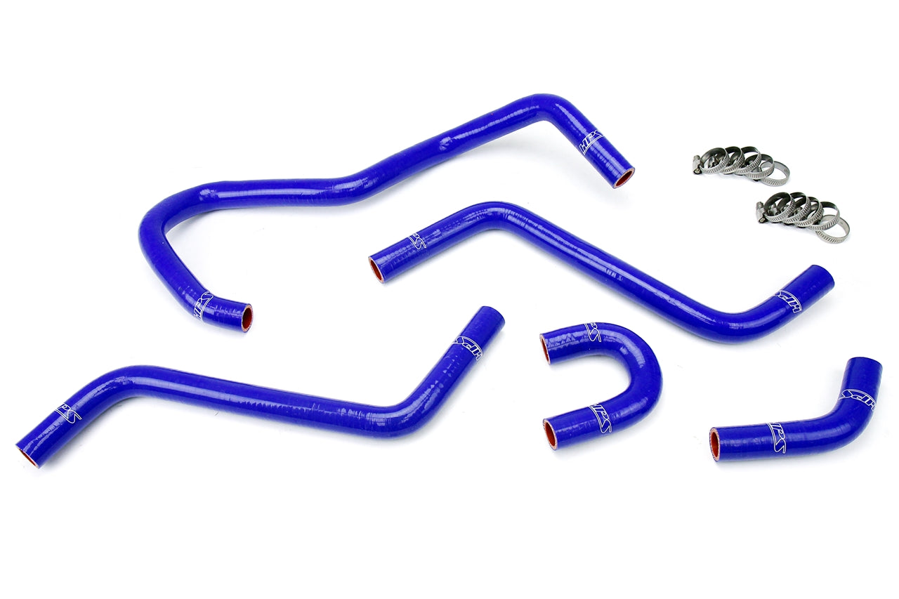 HPS Performance Hps Silicone Radiator Coolant Hose Kit 57 1345 Blue Blue - 57-1345-BLUE