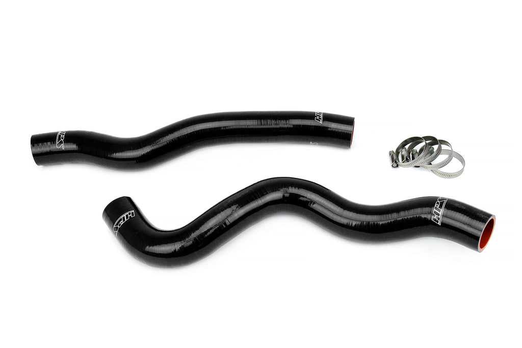 HPS Performance Hps Silicone Radiator Coolant Hose Kit 57 1964 Blk Black - 57-1964-BLK