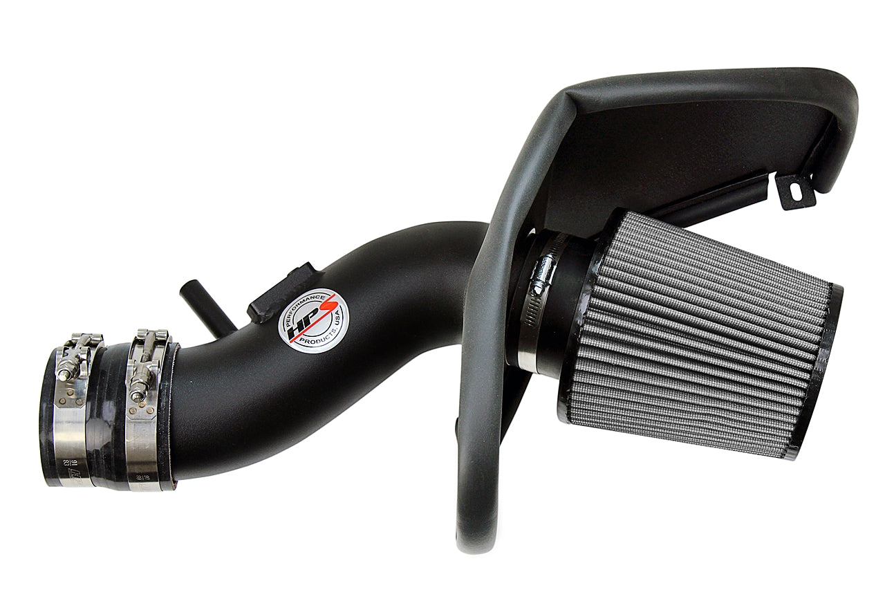 HPS Performance Air Intake Kit With Heat Shield 827-621WB Black - 827-621WB