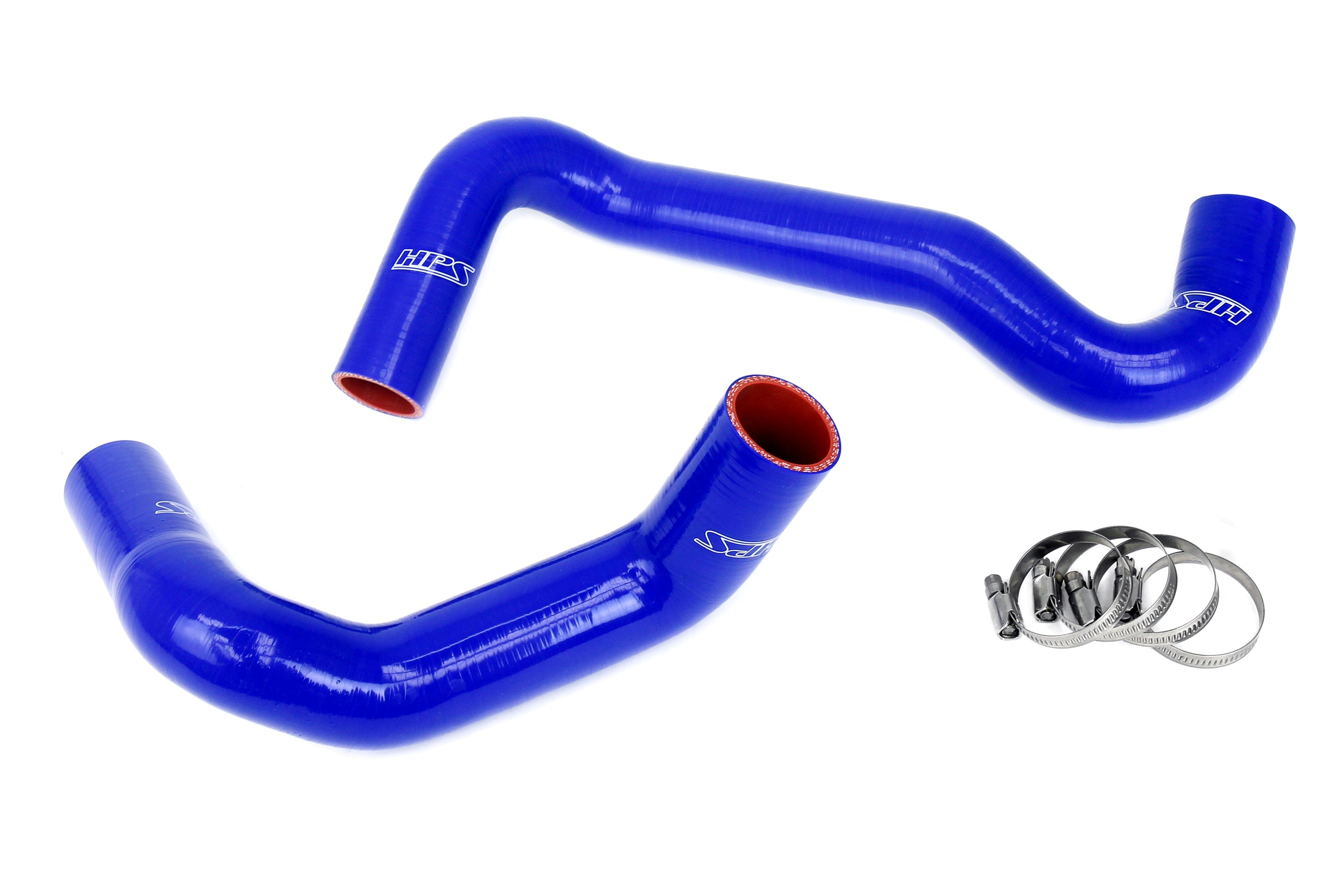 HPS Performance Hps Silicone Radiator Coolant Hose Kit 57 1991 Blue Blue - 57-1991-BLUE
