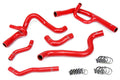 HPS Performance Hps Silicone Radiator Coolant Hose Kit 57 1300 Red Red - 57-1300-RED